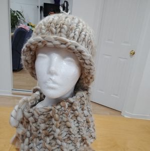Ensemble tuque et foulard